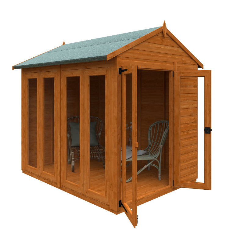 Redlands 6' x 8' Macaw Summer House | Sheds.co.uk