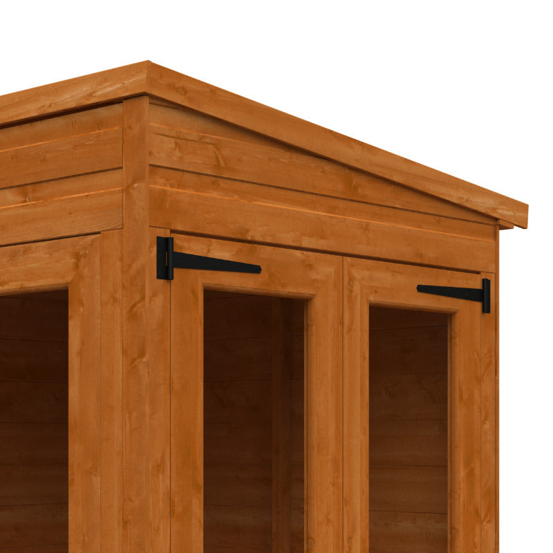 Redlands 6' x 8' Magpie Summer House | Sheds.co.uk