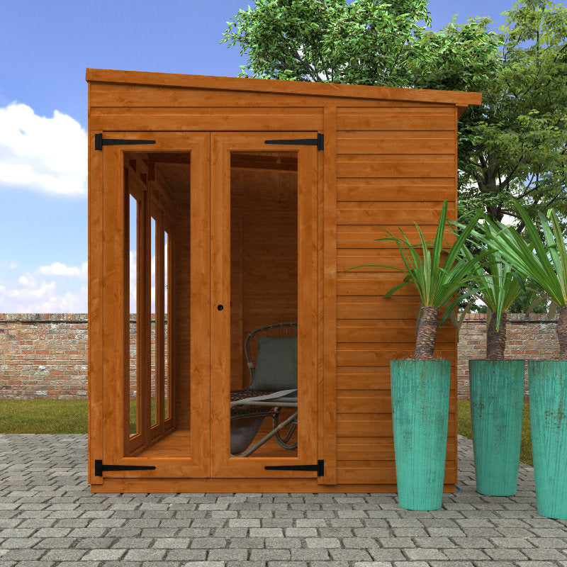 Redlands 6' x 8' Magpie Summer House | Sheds.co.uk