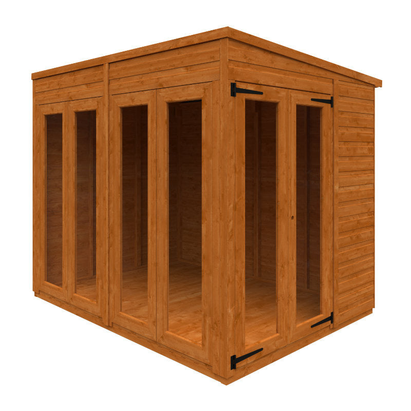 Redlands 6' x 8' Magpie Summer House | Sheds.co.uk
