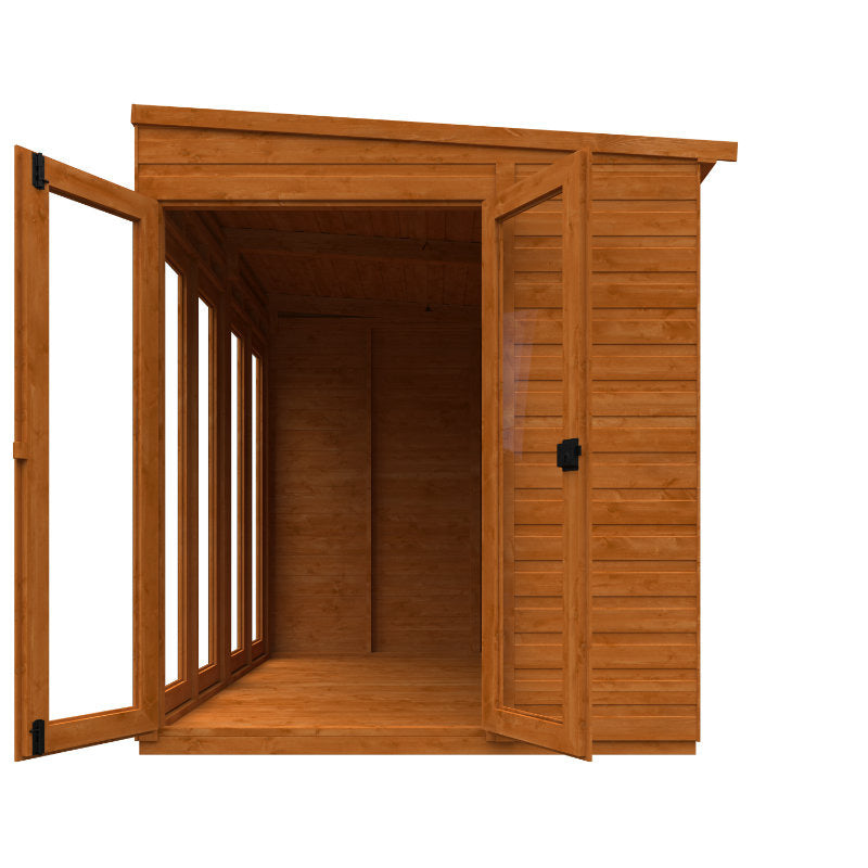 Redlands 6' x 8' Magpie Summer House | Sheds.co.uk