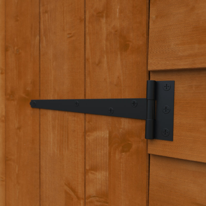 Redlands 7' x 5' Express Delivery Shiplap Pent Shed | Sheds.co.uk