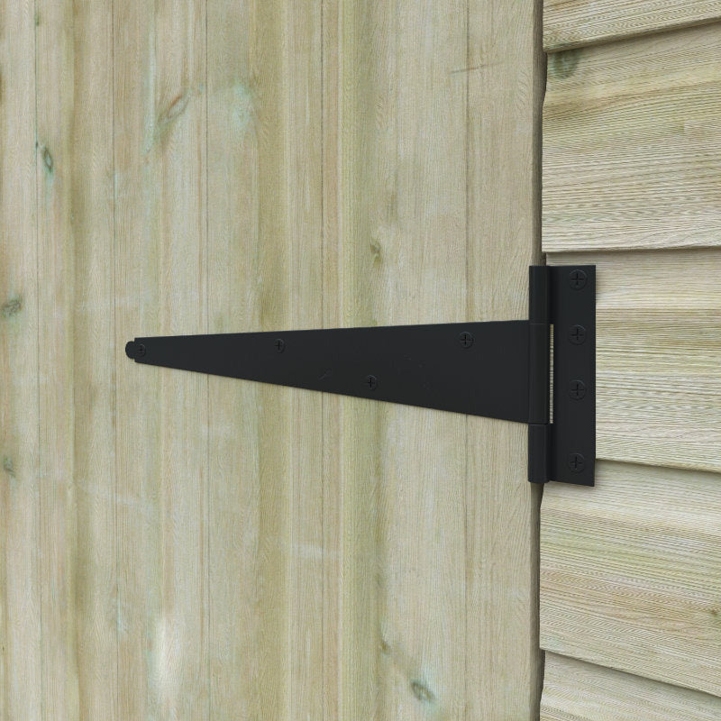 Redlands 8' x 12' Pressure Treated Deluxe Shiplap Pent Shed | Sheds.co.uk