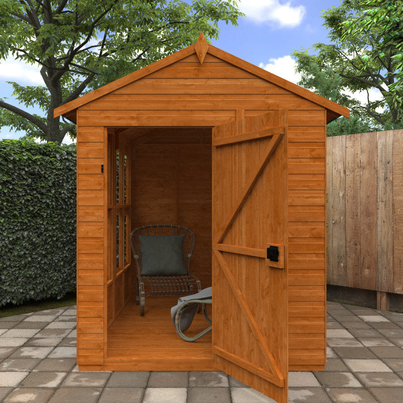 Redlands 4' x 6' Raven Summer House | Sheds.co.uk
