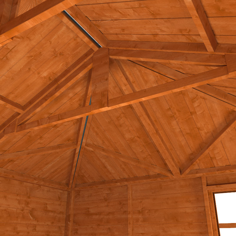 Redlands 8' x 10' Osprey Summer House | Sheds.co.uk