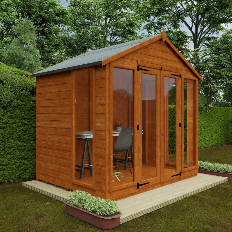 Redlands 8' x 6' Contemporary Summer House | Sheds.co.uk