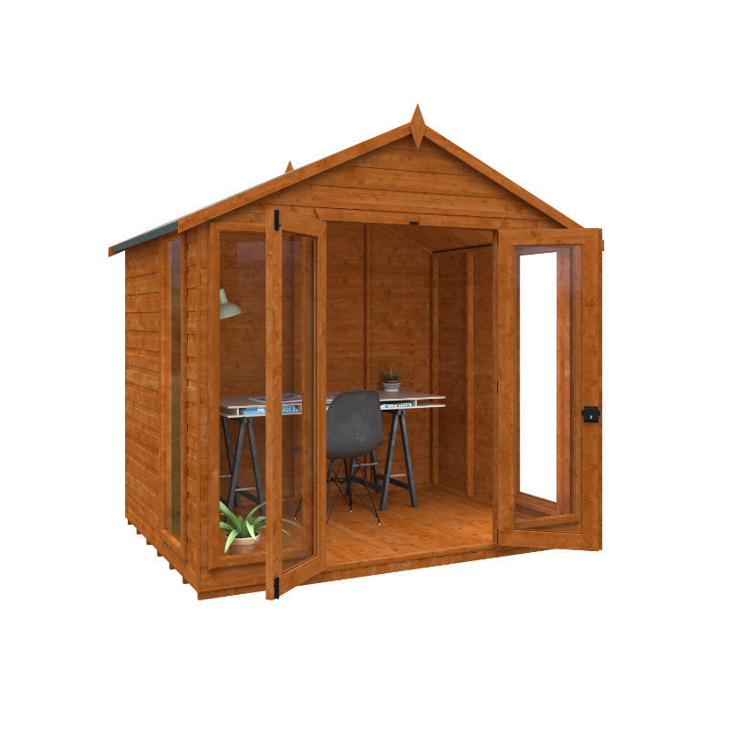 Redlands 8' x 6' Contemporary Summer House | Sheds.co.uk