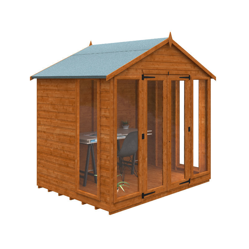 Redlands 8' x 6' Contemporary Summer House | Sheds.co.uk