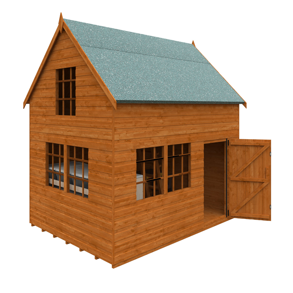 Redlands 8' x 6' Crazy Cottage Playhouse | Sheds.co.uk