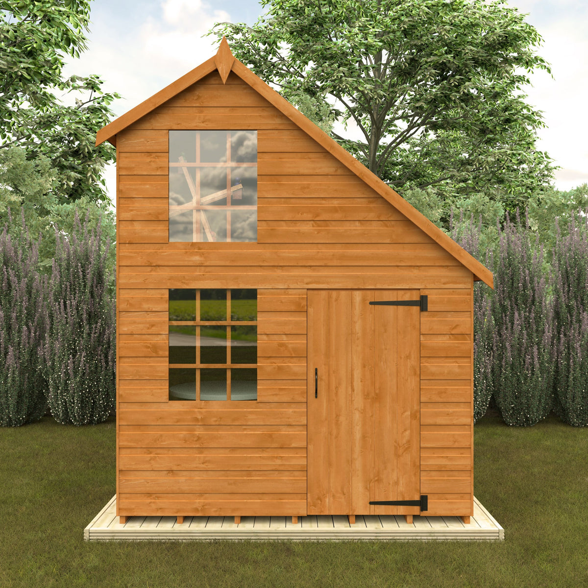 Redlands 8' x 6' Magic Mansion Playhouse | Sheds.co.uk