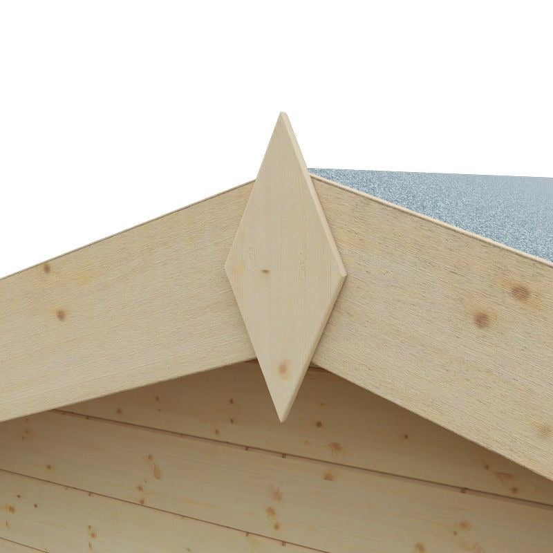 Redlands 10' x 10' Erin Log Cabin - 44mm | Sheds.co.uk