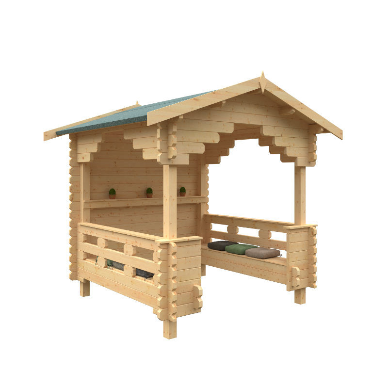 Redlands 8' x 8' Garden Shelter | Sheds.co.uk