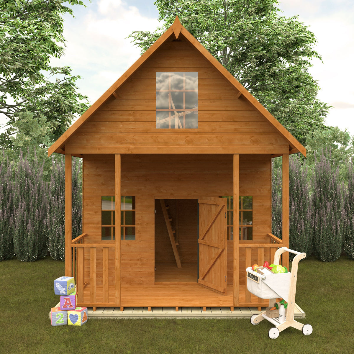 Redlands 8' x 8' Luxury Lounge Playhouse | Sheds.co.uk