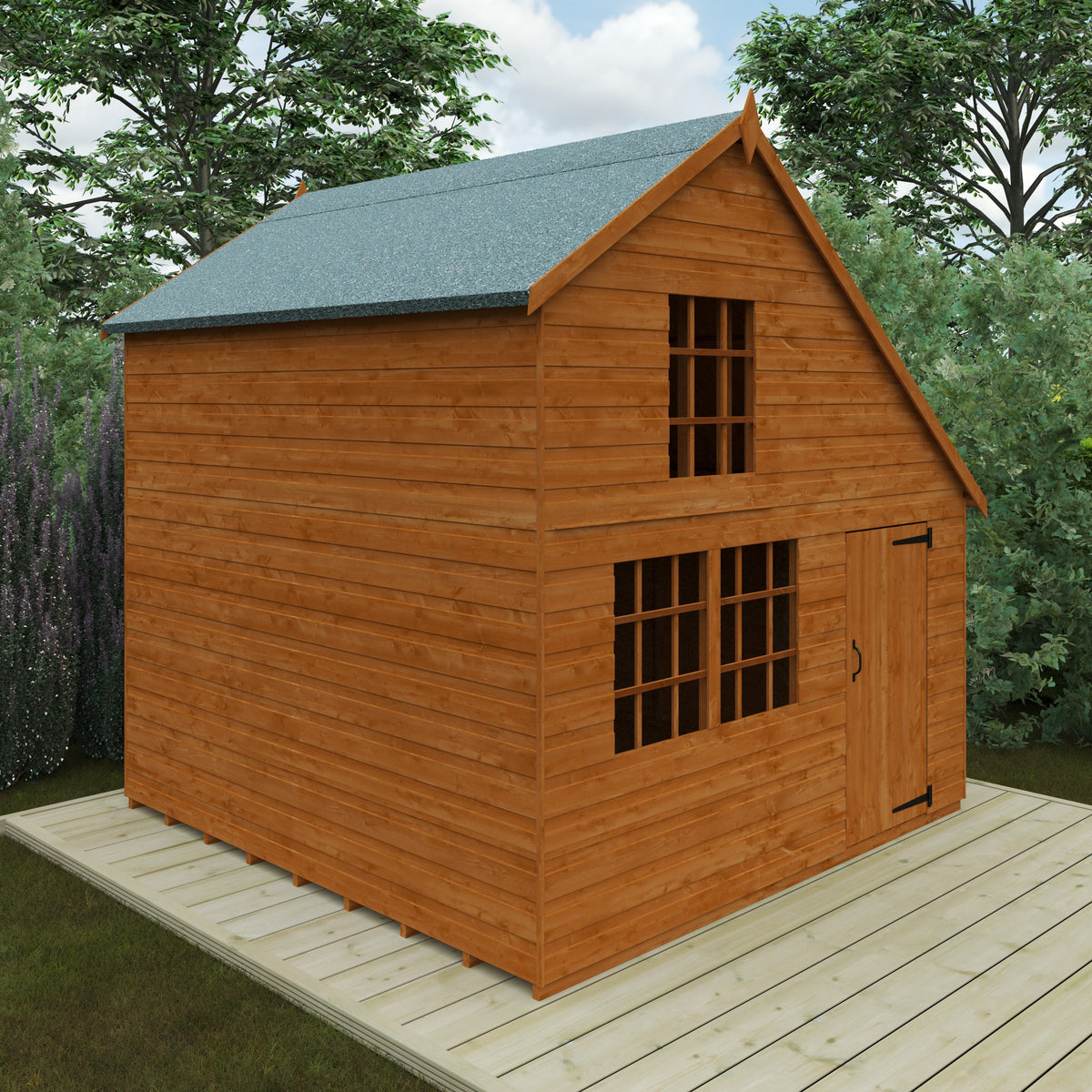 Redlands 8' x 8' Magic Mansion Playhouse | Sheds.co.uk