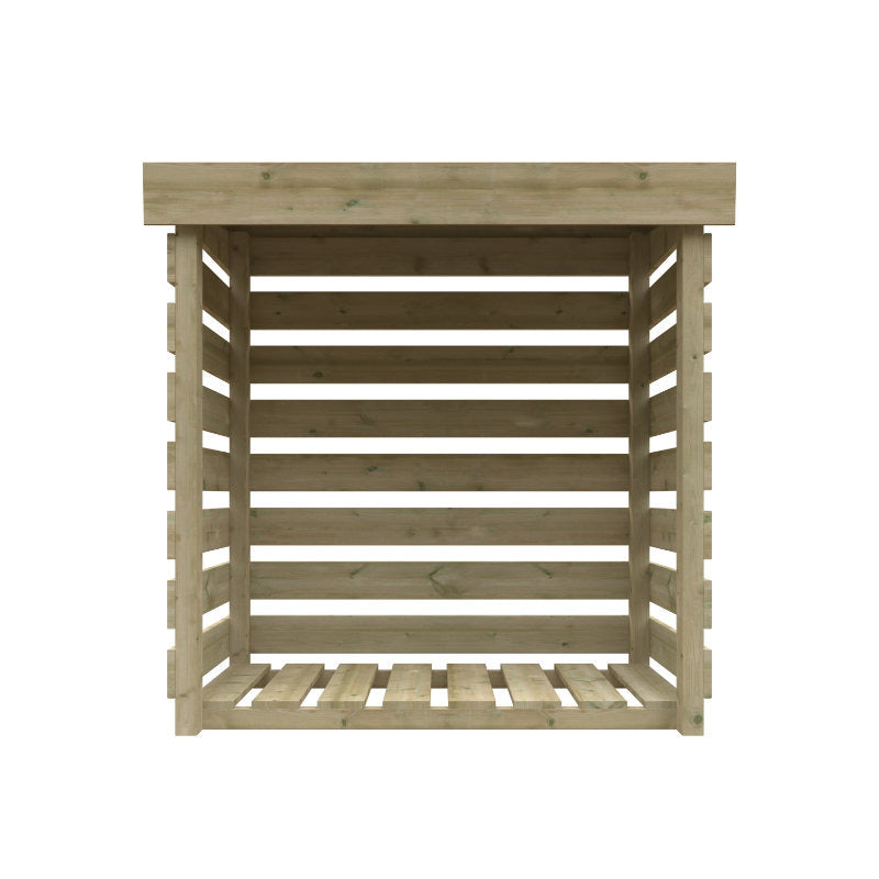 Redlands Pressure Treated Log Store | Sheds.co.uk
