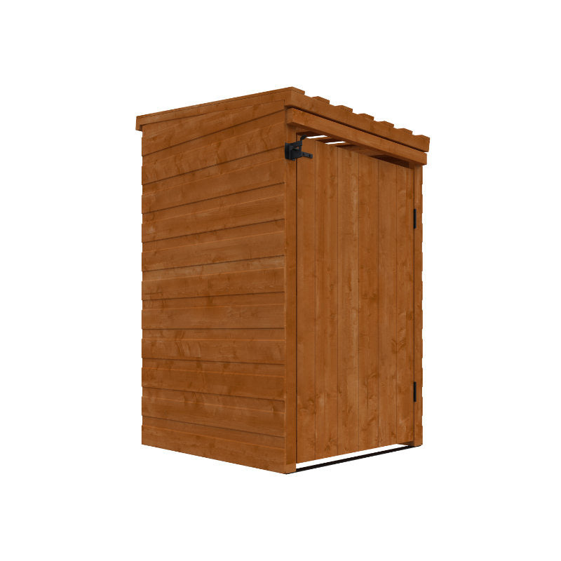 Redlands Shiplap Single Bin Store | Sheds.co.uk