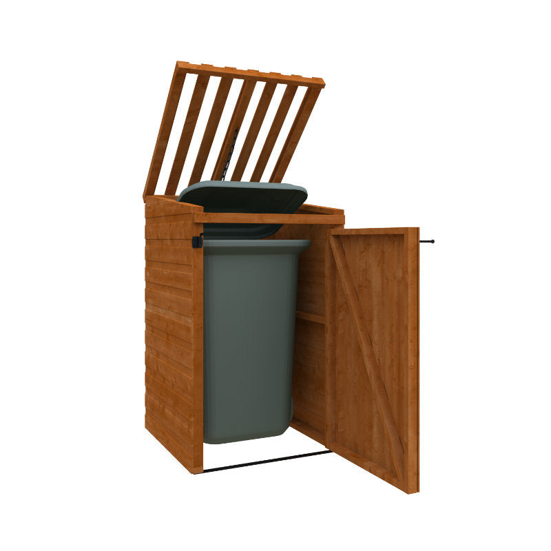 Redlands Shiplap Single Bin Store | Sheds.co.uk