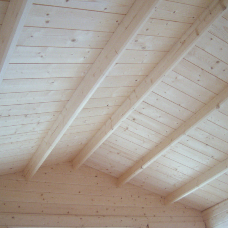Loxley 3.6m x 3.6m Maltby Log Cabin - 28mm | Sheds.co.uk