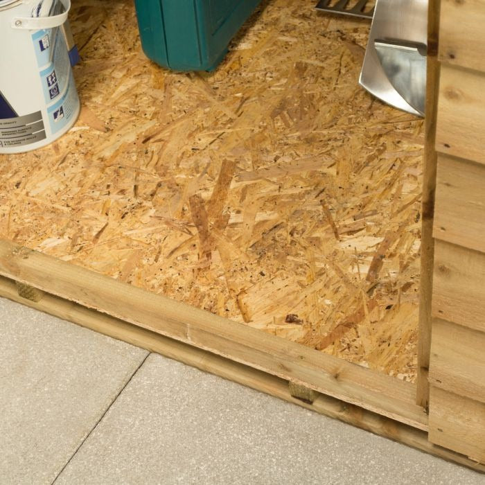 Rowlinson 4' x 3' Windowless Overlap Apex Shed | Sheds.co.uk