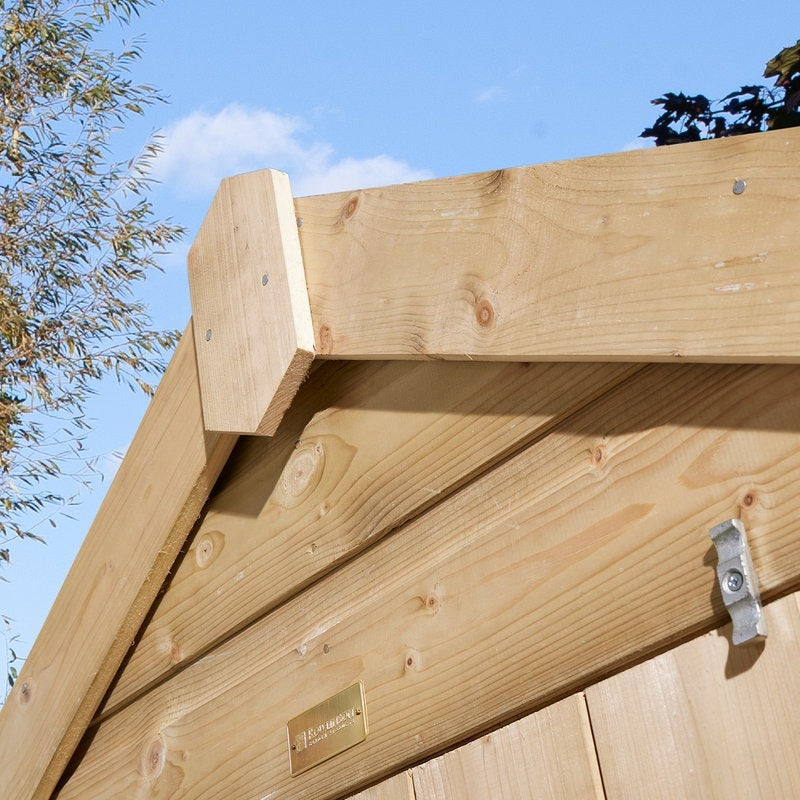 Rowlinson 4' x 4' Windowless Shiplap Apex Shed | Sheds.co.uk