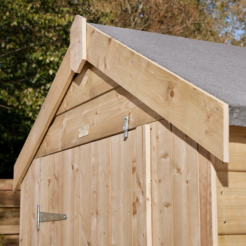 Rowlinson 4' x 4' Windowless Shiplap Apex Shed | Sheds.co.uk
