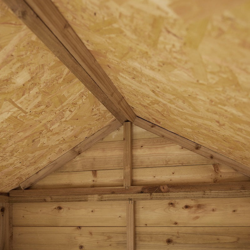 Rowlinson 4' x 4' Windowless Shiplap Apex Shed | Sheds.co.uk