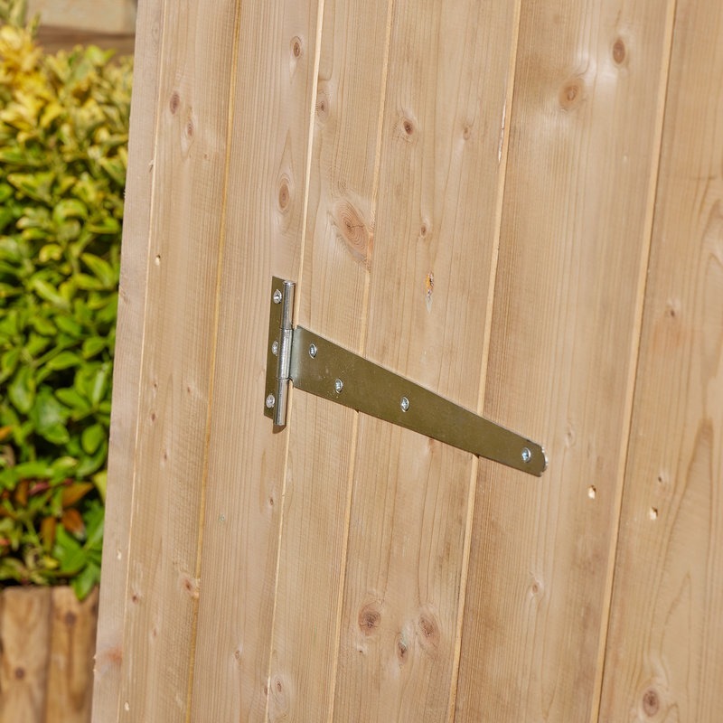 Rowlinson 4' x 4' Windowless Shiplap Apex Shed | Sheds.co.uk