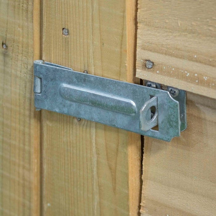 Rowlinson 4' x 6' Pressure Treated Overlap Apex Shed | Sheds.co.uk