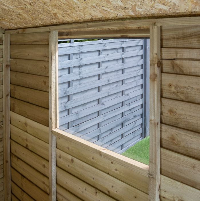 Rowlinson 4' x 6' Pressure Treated Overlap Apex Shed | Sheds.co.uk