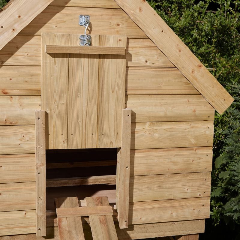 Rowlinson 5' x 4' Pressure Treated Shiplap Chicken Coop | Sheds.co.uk