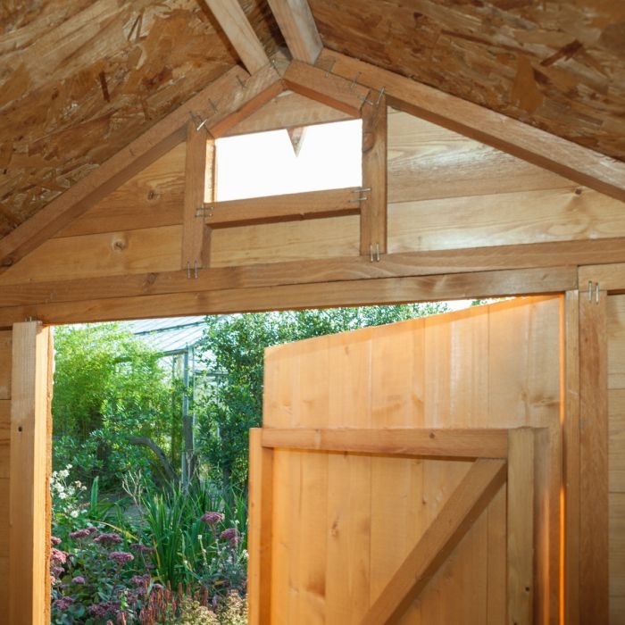 Rowlinson 6' x 4' Shiplap Apex Security Shed | Sheds.co.uk