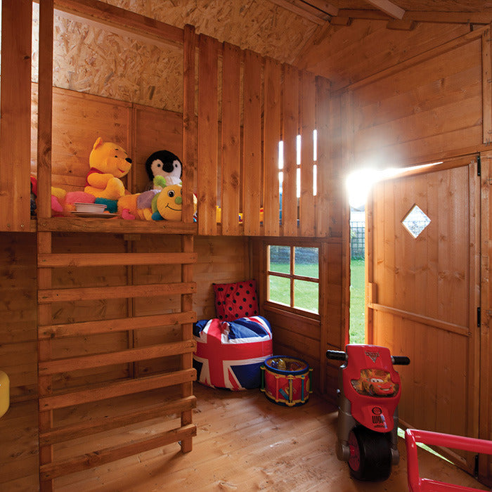 Rowlinson 8' x 7' Playaway Swiss Cottage | Sheds.co.uk