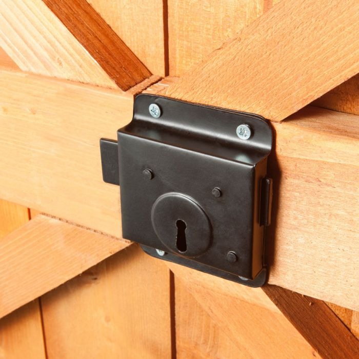 Rowlinson 9' x 9' Double Door Tongue and Groove Apex Workshop | Sheds.co.uk