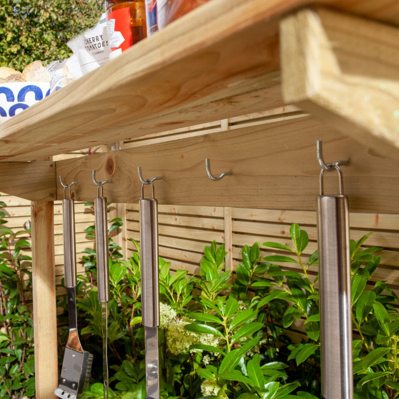 Rowlinson Barbecue Servery | Sheds.co.uk