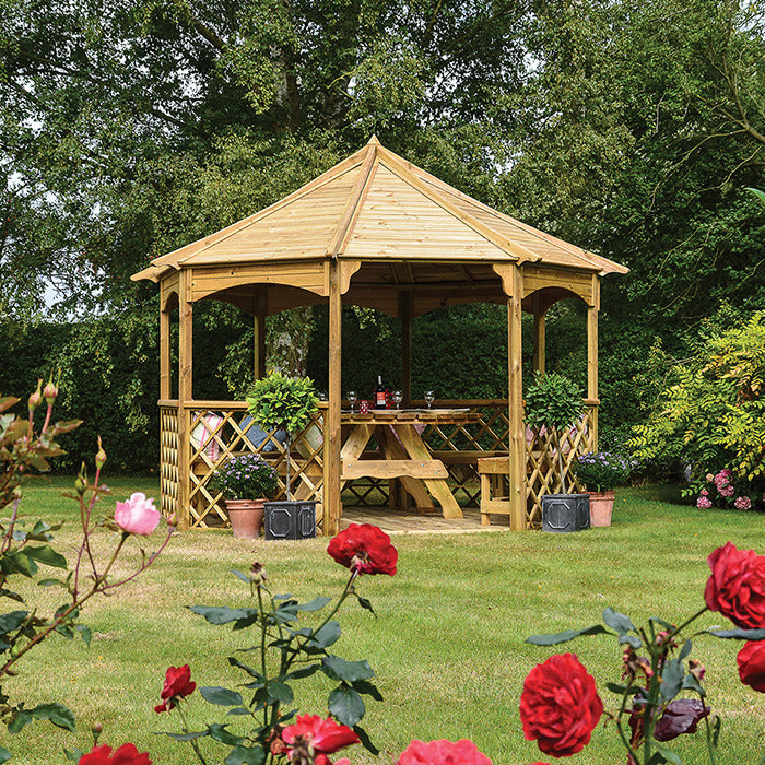 Rowlinson Buckingham Gazebo | Sheds.co.uk