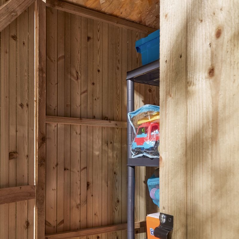Rowlinson Heritage 4' x 3' Windowless Pressure Treated Apex Shed | Sheds.co.uk