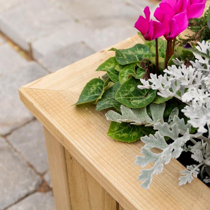 Rowlinson Heritage Rectangular Medium Planter | Sheds.co.uk