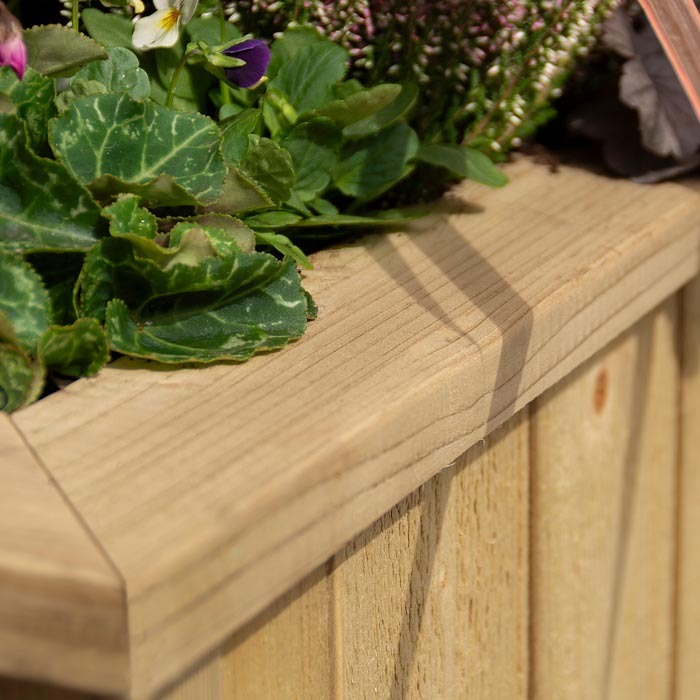 Rowlinson Heritage Rectangular Medium Planter | Sheds.co.uk