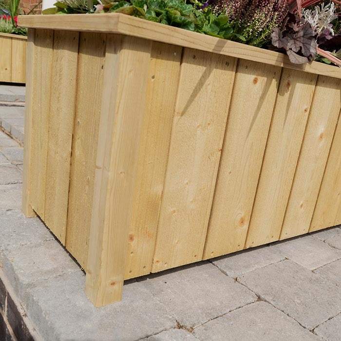 Rowlinson Heritage Rectangular Medium Planter | Sheds.co.uk