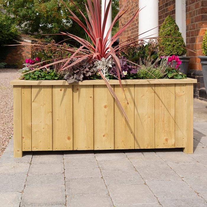 Rowlinson Heritage Rectangular Medium Planter | Sheds.co.uk