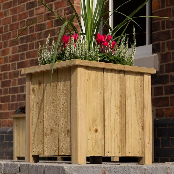 Rowlinson Heritage Square Small Planter | Sheds.co.uk