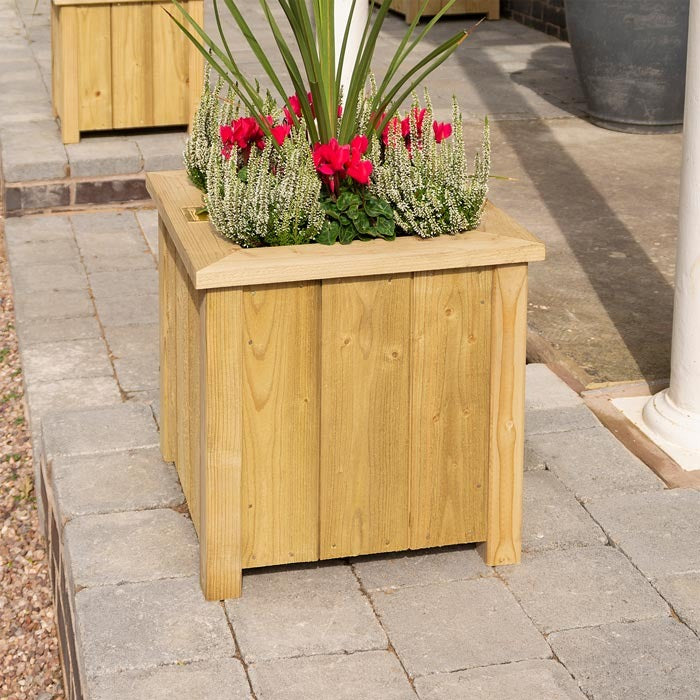 Rowlinson Heritage Square Small Planter | Sheds.co.uk