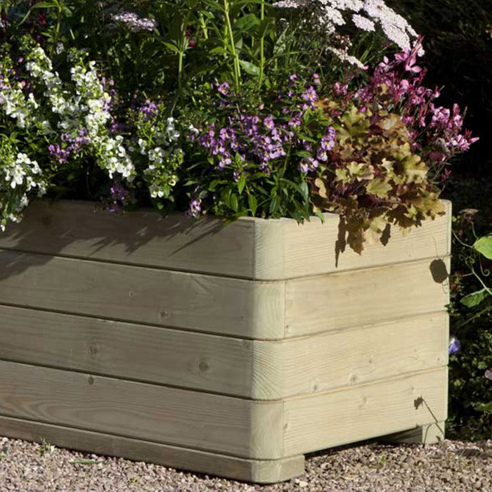 Rowlinson Marberry Rectangular Planter | Sheds.co.uk
