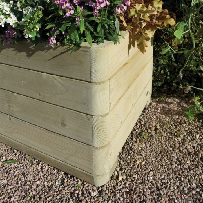 Rowlinson Marberry Rectangular Planter | Sheds.co.uk