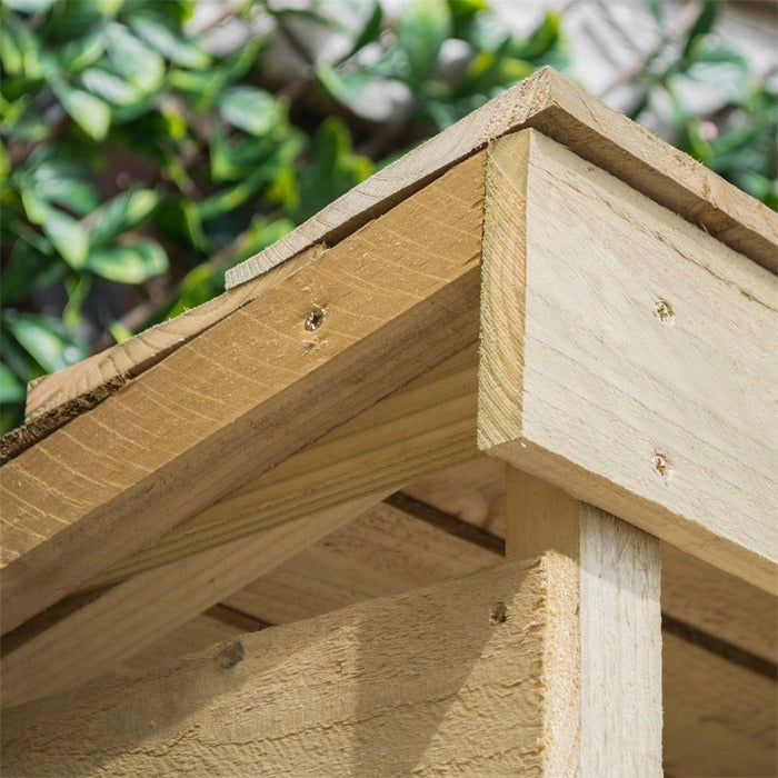 Rowlinson Narrow Log Store | Sheds.co.uk