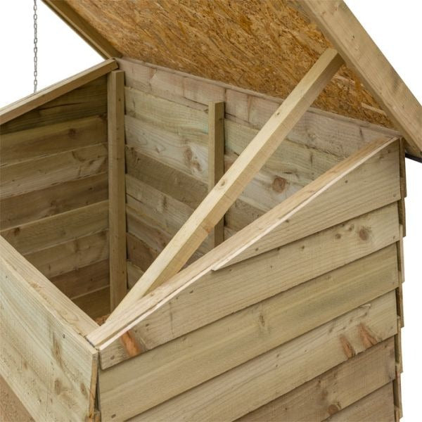 Rowlinson Overlap Patio Chest | Sheds.co.uk