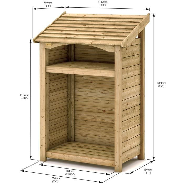 Rowlinson Pressure Treated Log Store