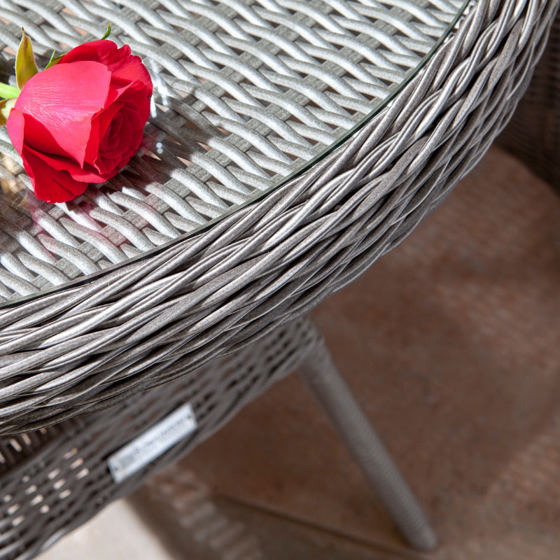 Rowlinson Prestbury Bistro Set Natural Stone | Sheds.co.uk