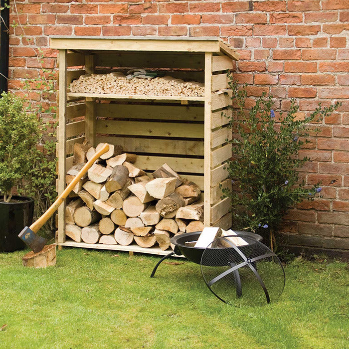 Rowlinson Small Log Store | Sheds.co.uk