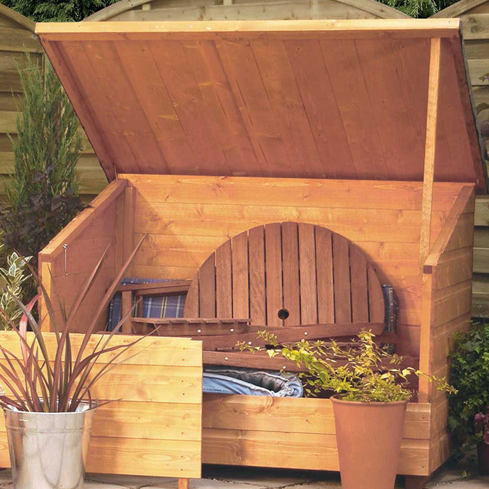 Rowlinson Tongue and Groove Garden Storage Chest | Sheds.co.uk